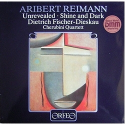 Fischer-Dieskau Reimann Cherubini Quartett Unrevealed Shine & Dark VINYL LP