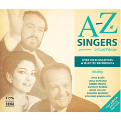 Anderson Bastianini Battistini Berger Bjorling A-Z Of Singers CD