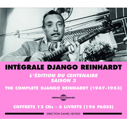 Django Reinhardt V3 Reinhardt Centennial CD