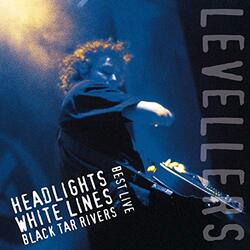 Levellers Headlights White Lines Black Tar Rivers Blue Vinyl 2 LP