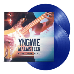 Yngwie Malmsteen Blue Lightning Coloured Vinyl 2 LP