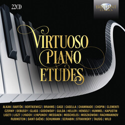 Various Virtuoso Piano Etudes CD Box Set