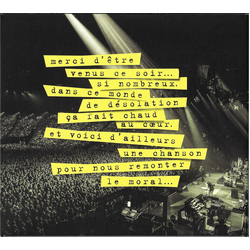 Hubert-Felix Thiefaine 40 Ans De Chansons Sur Scene + Blu-ray 3 CD