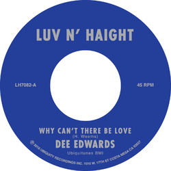 Dee Edwards Why Can't There Be Love / I Can Deal With That 7"