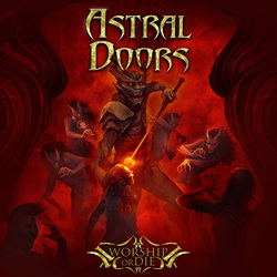 Astral Doors Worship Or Die Coloured Vinyl LP