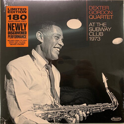 Dexter Gordon Quartet At The Subway Club, 1973 Vinyl LP