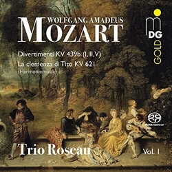 Mozart / Trio Roseau Mozart 1 SACD CD