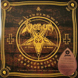 Venom (8) In Nomine Satanas - The Neat Anthology (40 Years In Sodom) VINYL 2 LP