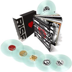 Rise Against Career Vinyl Book 180gm box set Coloured Vinyl 8 LP