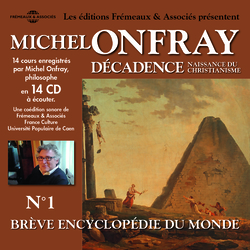 Onfray Decadence 1 14 CD