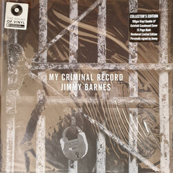 Jimmy Barnes My Criminal Record Vinyl 2 LP