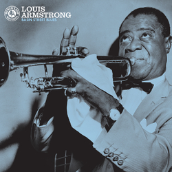 Louis Armstrong Basin Street Blues Vinyl LP