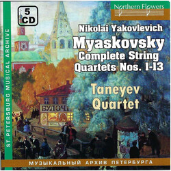 Nikolai Myaskovsky / Taneyev Quartet Complete String Quartets Nos. 1-13