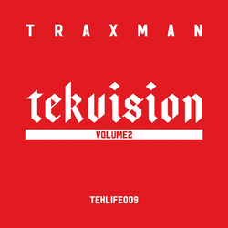 Traxman TEKVISION VOLUME 2 Vinyl LP