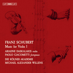 Franz Schubert / Ariadne Daskalakis / Paolo Giacometti / Kölner Akademie / Michael Willens Music For Violin I SACD