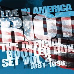 Riot LIVE IN AMERICA: OFFICIAL BOOTLEG BOX SET VOL 3 6 CD