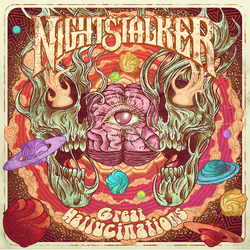 Nightstalker Great Hallucinations Coloured Vinyl LP