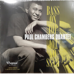 Paul Chambers Quartet Bass On Top VINYL LP