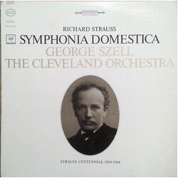 Richard Strauss / George Szell / The Cleveland Orchestra Symphonia Domestica Vinyl LP