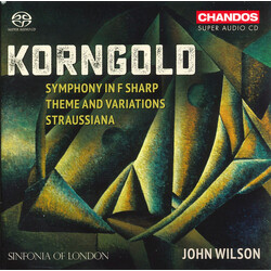 Erich Wolfgang Korngold / The Sinfonia Of London / John Wilson (15) Symphony In F Sharp, Etc. SACD
