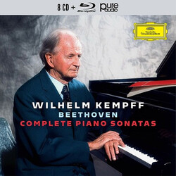 Ludwig van Beethoven / Wilhelm Kempff Complete Piano Sonatas Multi CD/Blu-ray Box Set