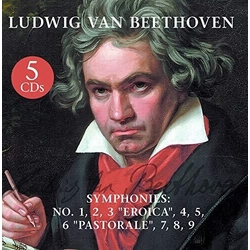 Beethoven Symphonies: No.123 Eroica 456 Pastorale789 5 CD