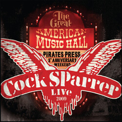 Cock Sparrer Live - Back In San Francisco 2009 VINYL 2 LP
