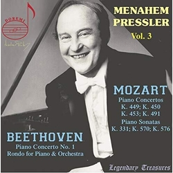 Beethoven / Pressler / Seipenbusch Menahem Pressler 3 3 CD
