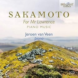 Ryuichi Sakamoto / Jeroen van Veen (2) For Mr.Lawrence. Piano Music CD