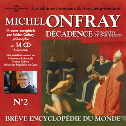 Michel Onfray Decadence box set 14 CD