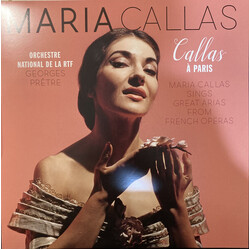 Maria Callas Callas A Paris Vinyl LP