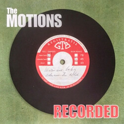 The Motions Recorded VINYL LP