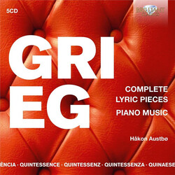 Edvard Grieg / Håkon Austbø Complete Lyric Pieces; Piano Music CD