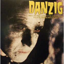 Danzig Soul On Fire: Live At The Hollywood Palace, 1989 FM Broadcast Vinyl 2 LP
