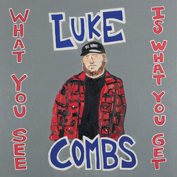 Luke Combs What You See Is What You Get 140gm Vinyl 2 LP +g/f