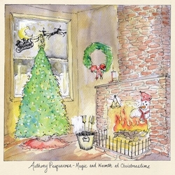 Anthony Pasquarosa MAGIC & WARMTH AT CHRISTMASTIME Vinyl LP