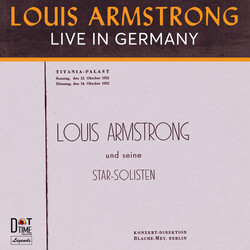 Louis Armstrong Live In Germany 1952 Vinyl LP