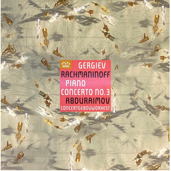 Valery Gergiev / Sergei Vasilyevich Rachmaninoff / Behzod Abduraimov / Concertgebouworkest Piano Concerto No.3 Vinyl LP