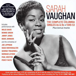 Sarah Vaughan COMPLETE COLUMBIA SINGLES AS & BS 1949-53 3 CD