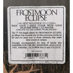 Frostmoon Eclipse Worse Weather To Come Vinyl LP