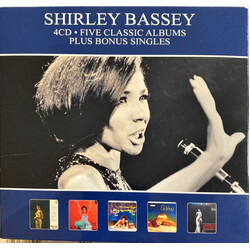 Shirley Bassey Five Classic Albums Plus Bonus Singles 4 CD
