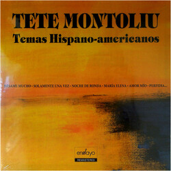 Tete Montoliu Temas Hispano-americanos Vinyl LP