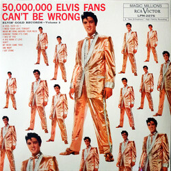 Elvis Presley 50,000,000 Elvis Fans Can't Be Wrong - Elvis' Gold Records Volume 2 VINYL LP