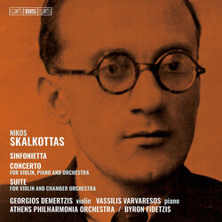 Skalkottas / Athens Philharmonia Orch / Varvaresos Sinfonietta Concerto & Suite SACD CD