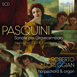 Bernardo Pasquini / Roberto Loreggian Sonate Per Gravecembalo CD