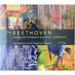 Ludwig van Beethoven / Ian Watson (2) / Susanna Ogata Sonatas For Fortepiano And Violin Collection CD Box Set