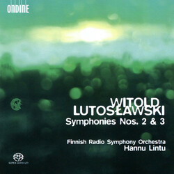 Witold Lutoslawski / Radion Sinfoniaorkesteri / Hannu Lintu Symphonies 2 & 3 SACD
