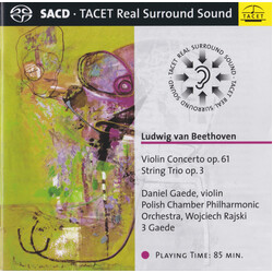 Beethoven / Gaede / Rajski Violin Concerto / String Trio SACD CD
