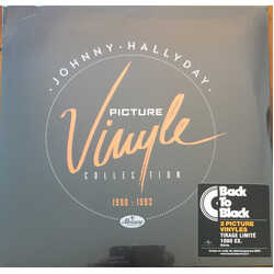 Johnny Hallyday Picture Vinyle Collection 1990 : 1993 Vinyl 2 LP