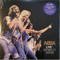 ABBA Live At Wembley Arena Vinyl 3 LP
